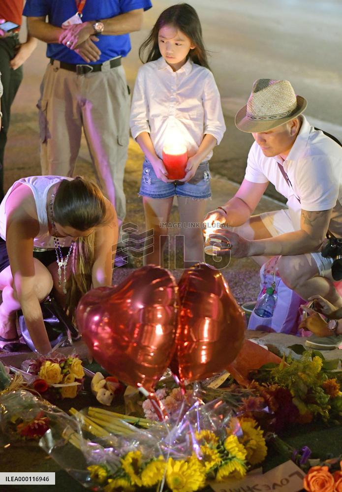 Aftermath of Las Vegas mass shooting