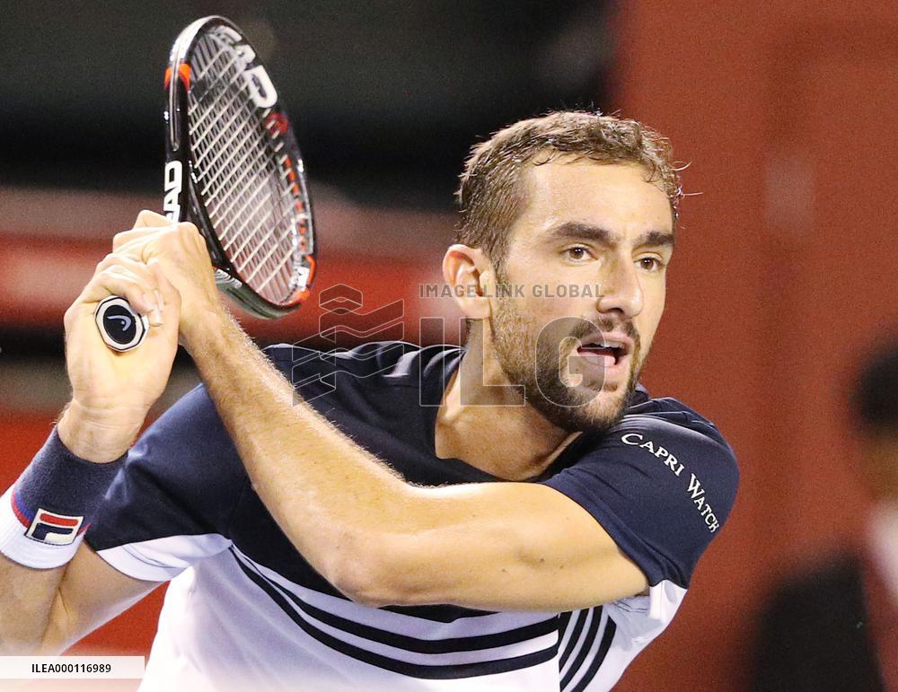 Uchiyama knocked out in 2nd round of Japan Open by top seed Cilic