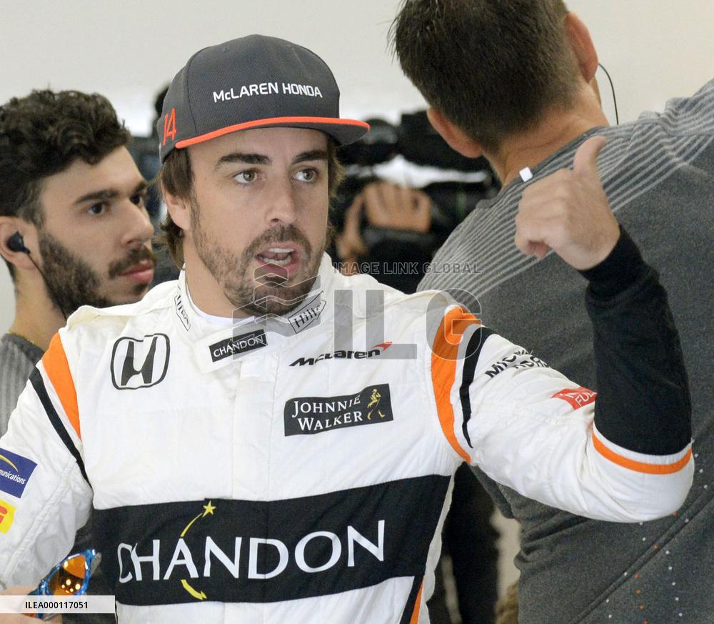 Motor racing: Alonso at Japanese Grand Prix