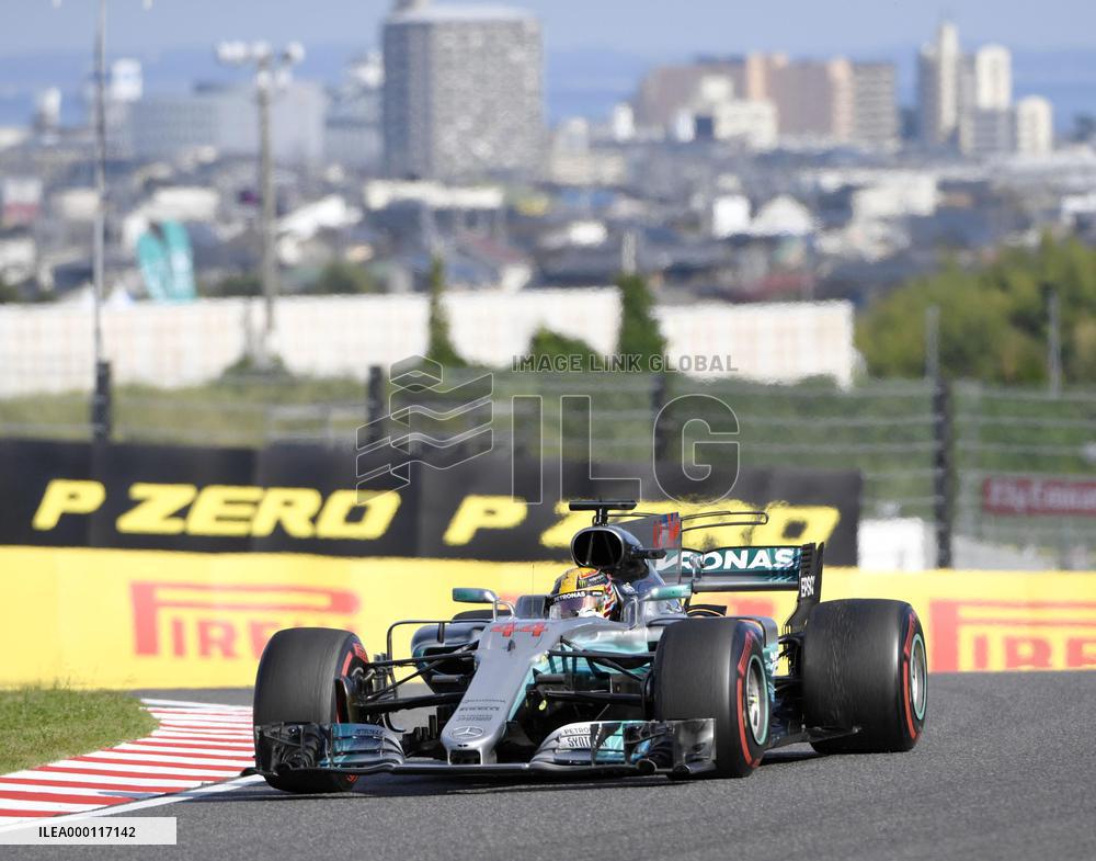 Hamilton wins F1 Japanese GP