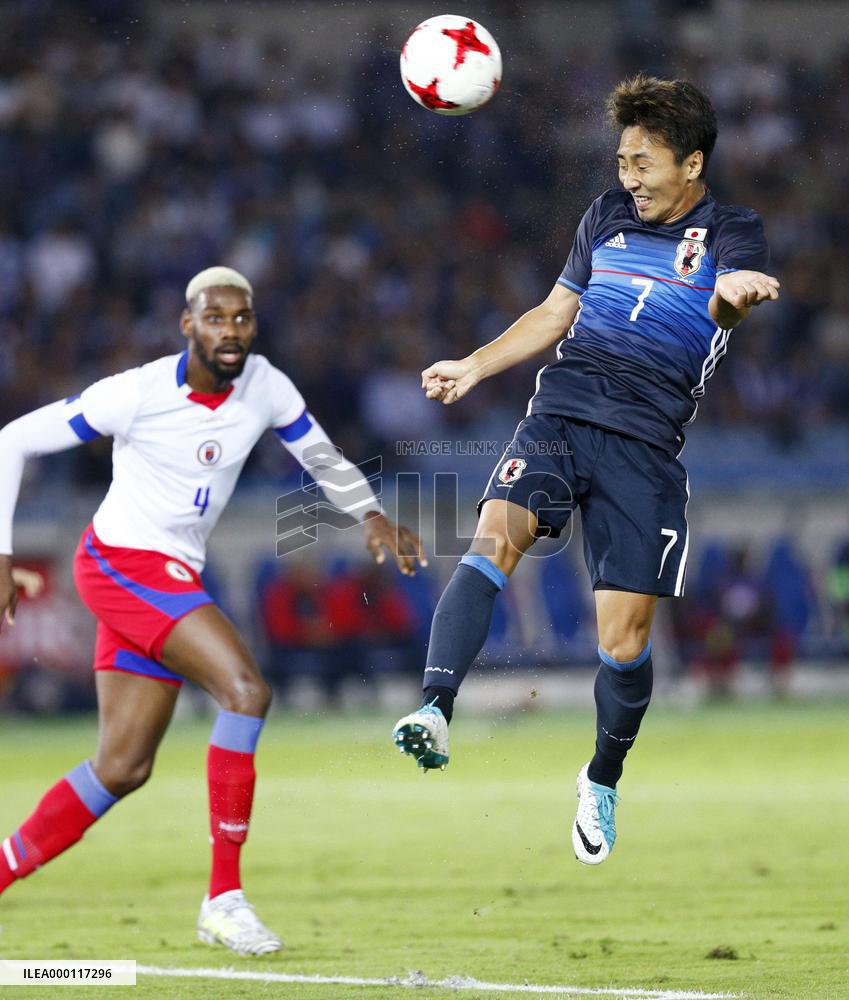 Japan vs Haiti friendly soccer match