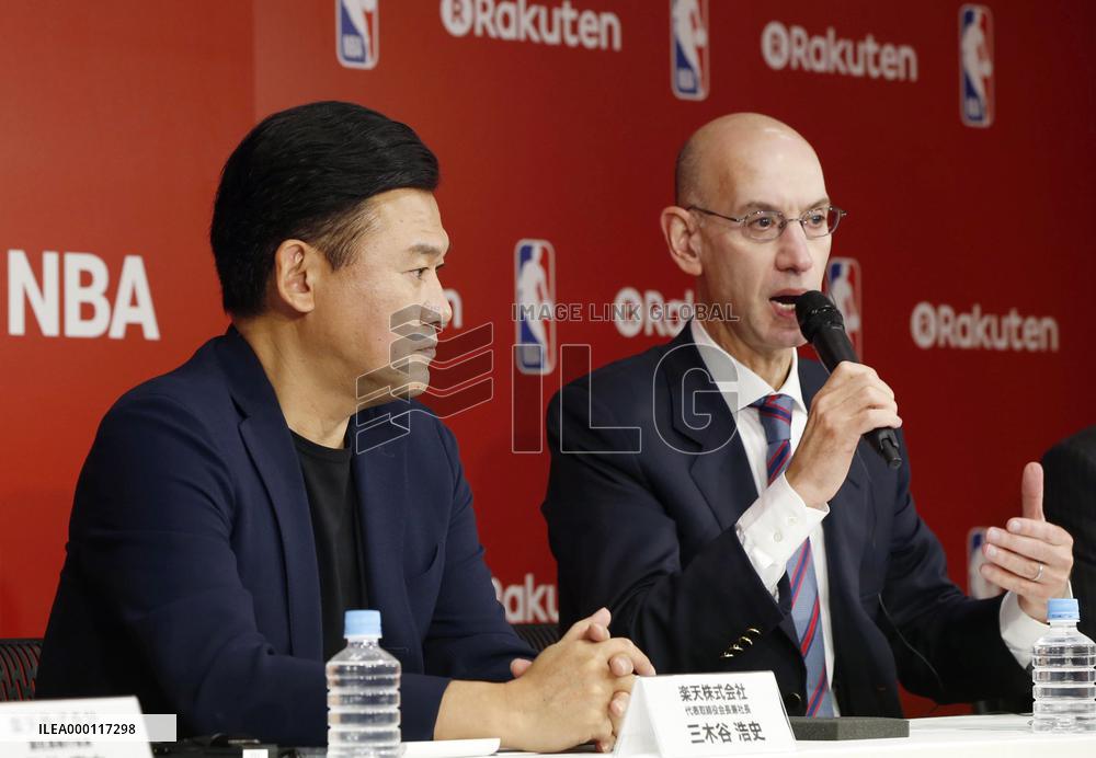 Rakuten becomes broadcasting distributor of NBA games in Japan