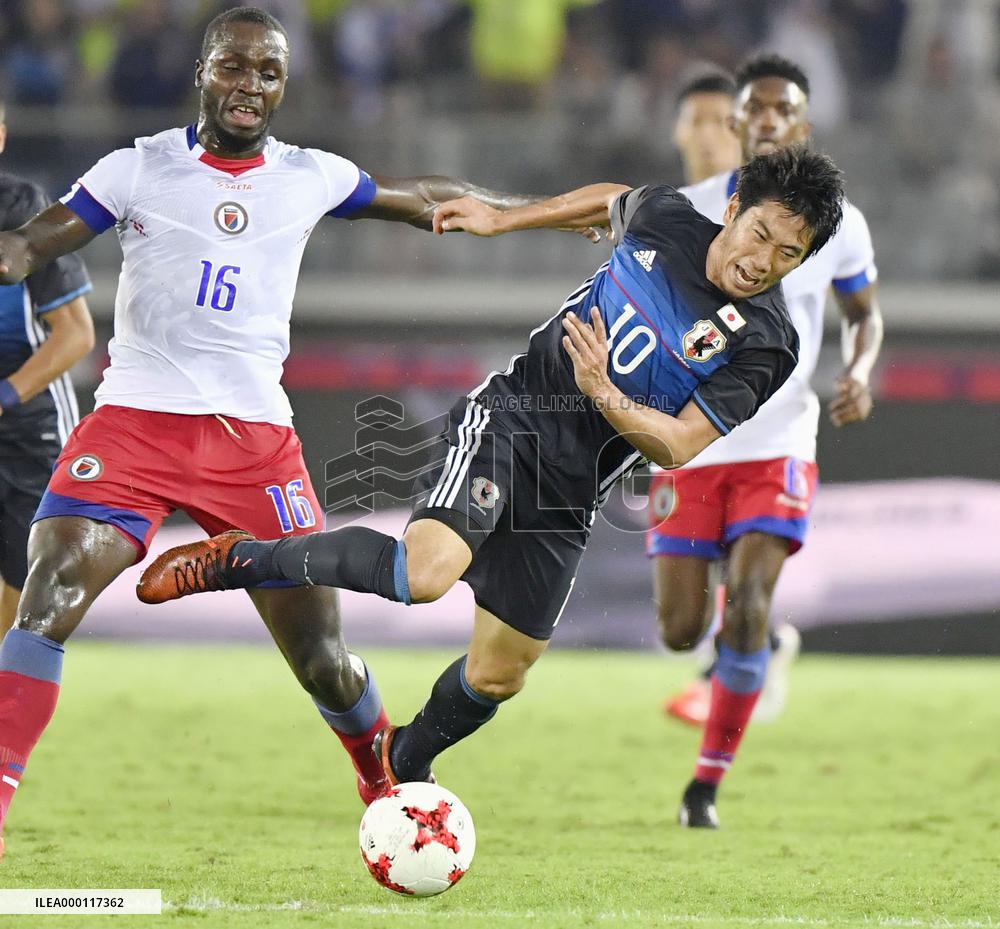 Japan-Haiti friendly in Yokohama