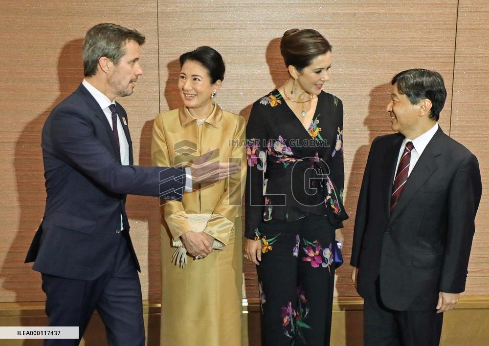 Danish, Japanese royal couples in Tokyo