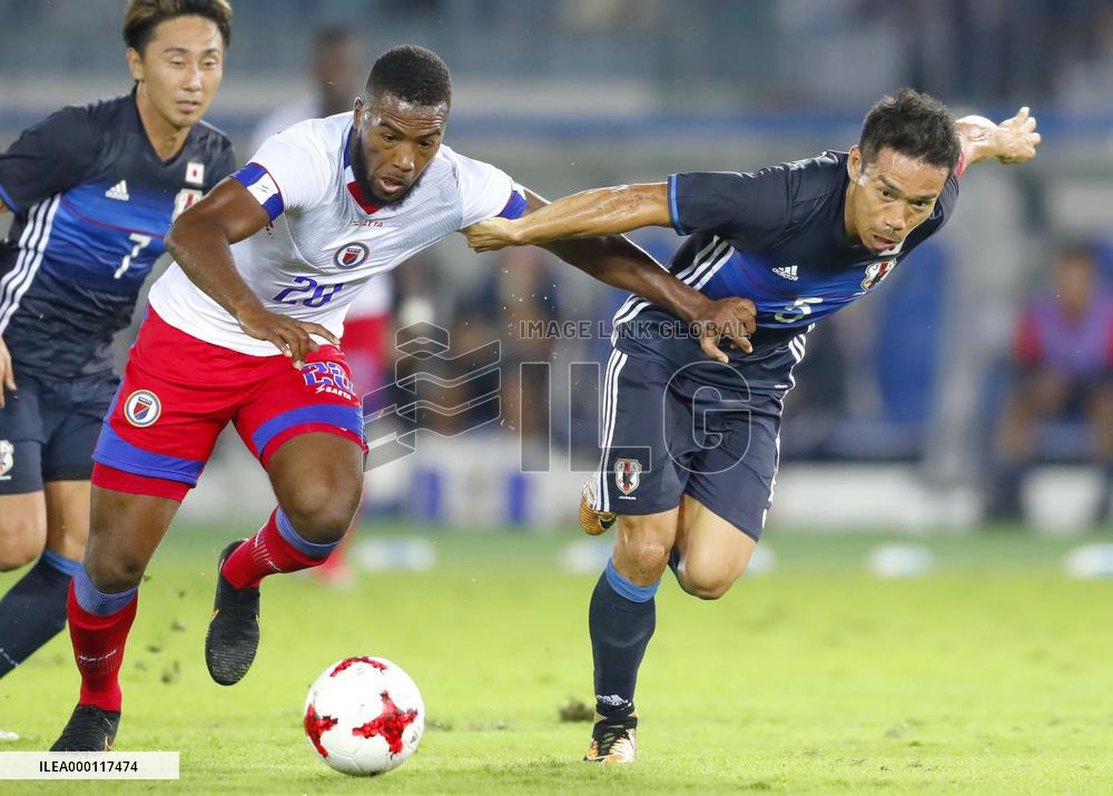 Japan-Haiti friendly in Yokohama