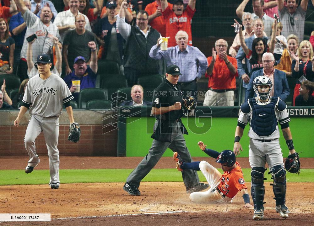 Baseball: Astros beat Yankees in ALCS opener