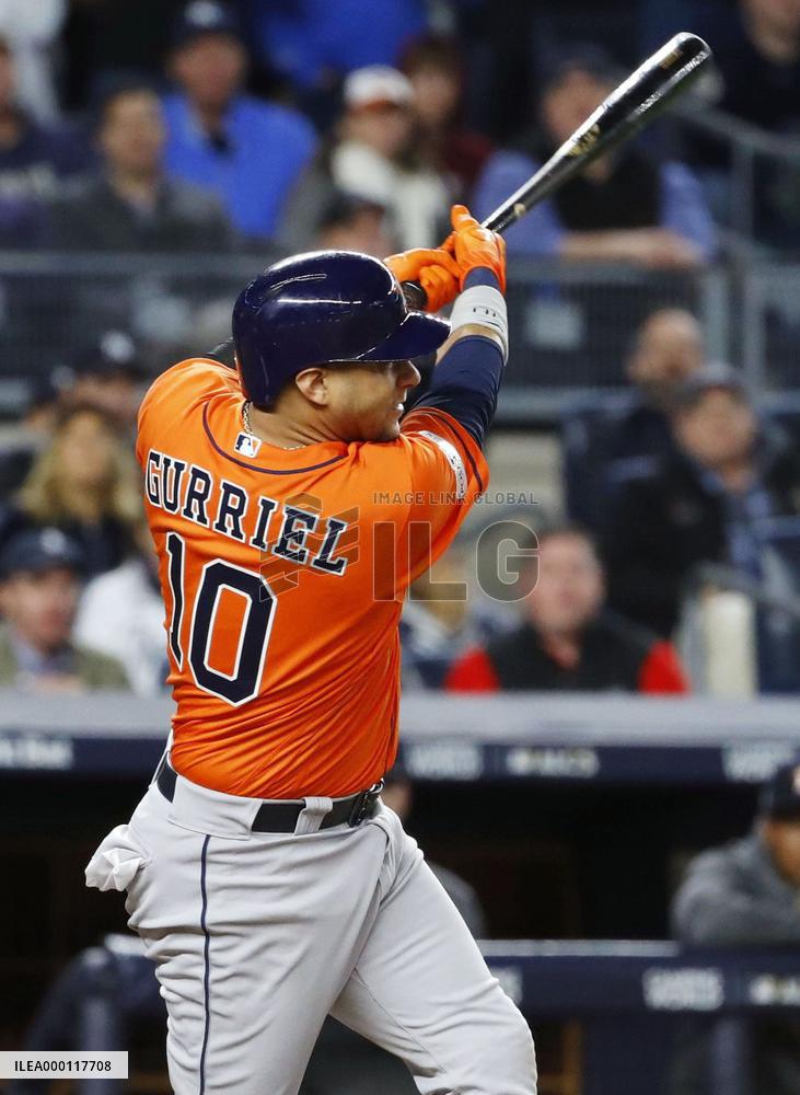 Gurriel puts Astros on scoreboard