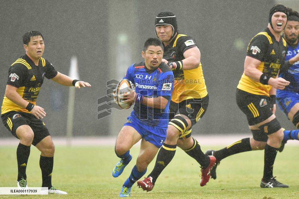 Rugby: Panasonic end Suntory's long unbeaten run