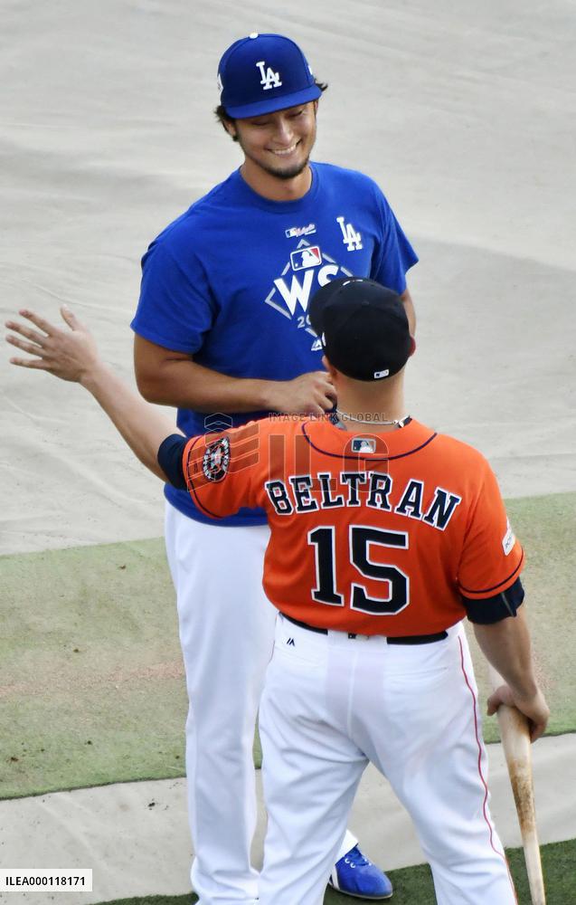 Baseball: Day before Dodgers-Astros World Series Game 1