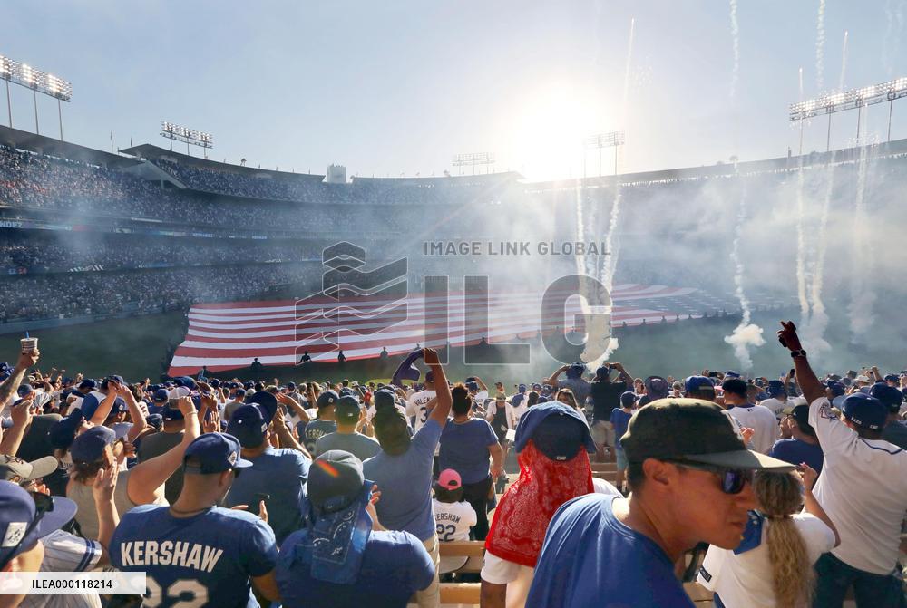 Baseball: Dodgers-Astros World Series Game 1