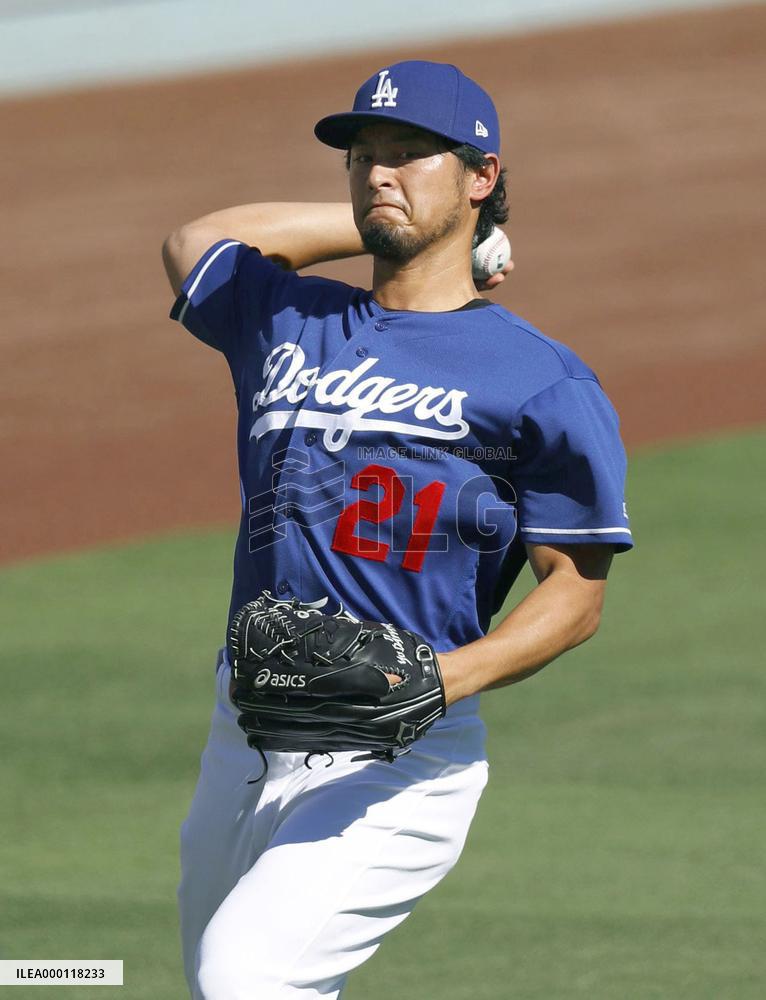 Baseball: Dodgers' Darvish