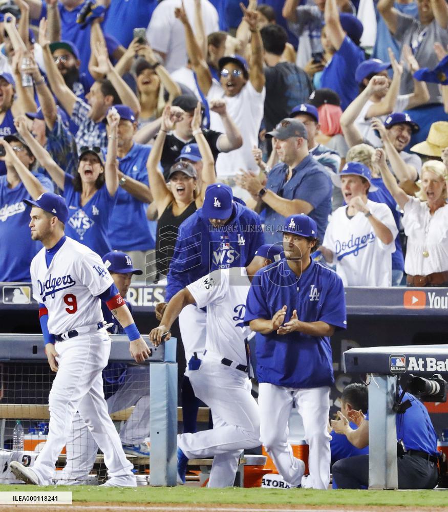 Baseball: Dodgers-Astros World Series Game 1
