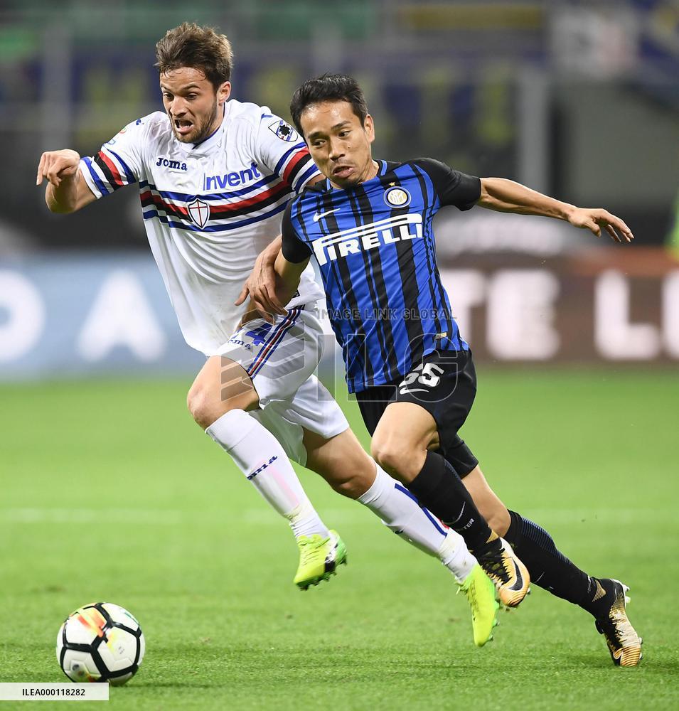 Inter defender Nagatomo