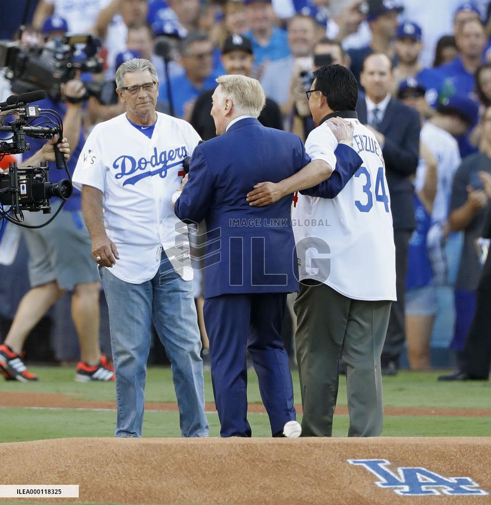 Baseball: Dodgers-Astros World Series Game 2