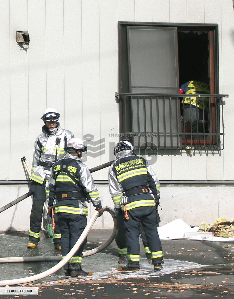 2 infants die in apartment fire in Sapporo