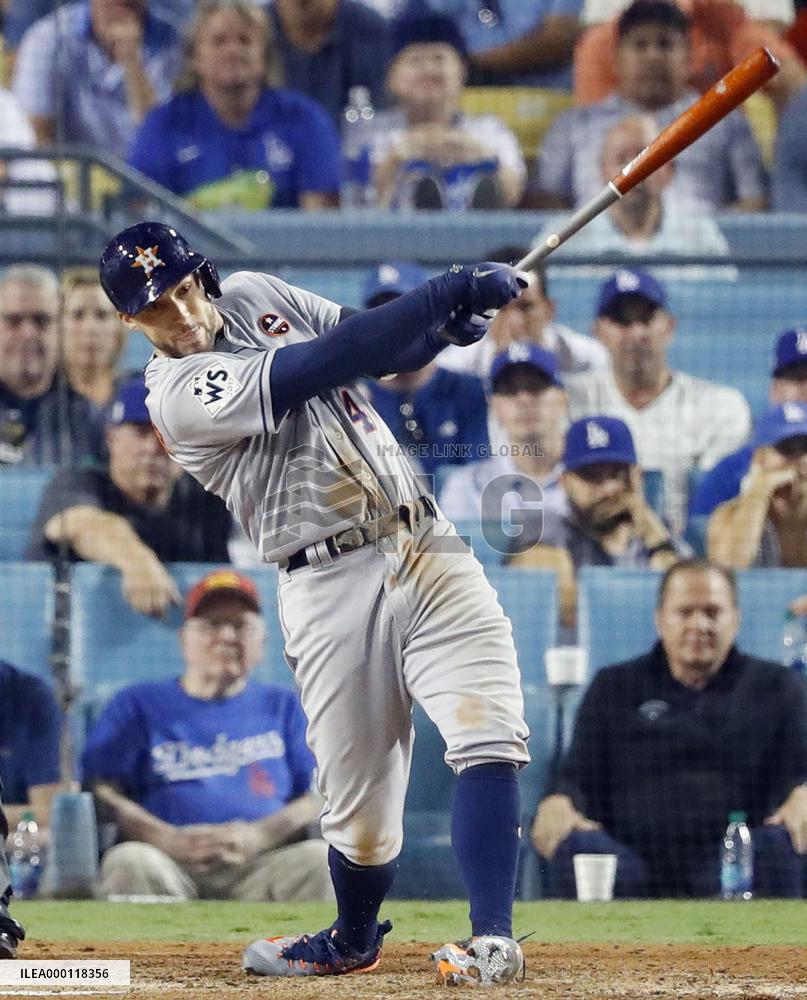 Baseball: Dodgers-Astros World Series Game 2