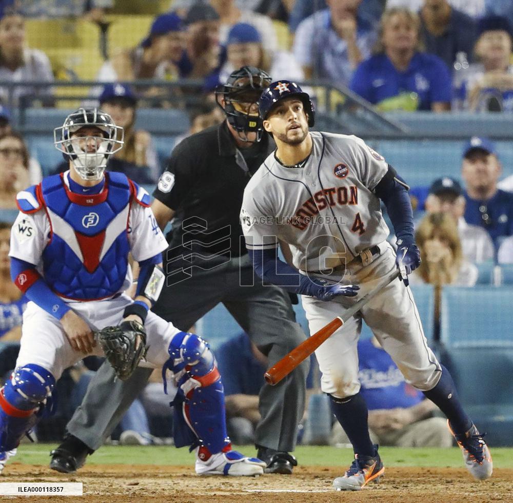 Baseball: Dodgers-Astros World Series Game 2