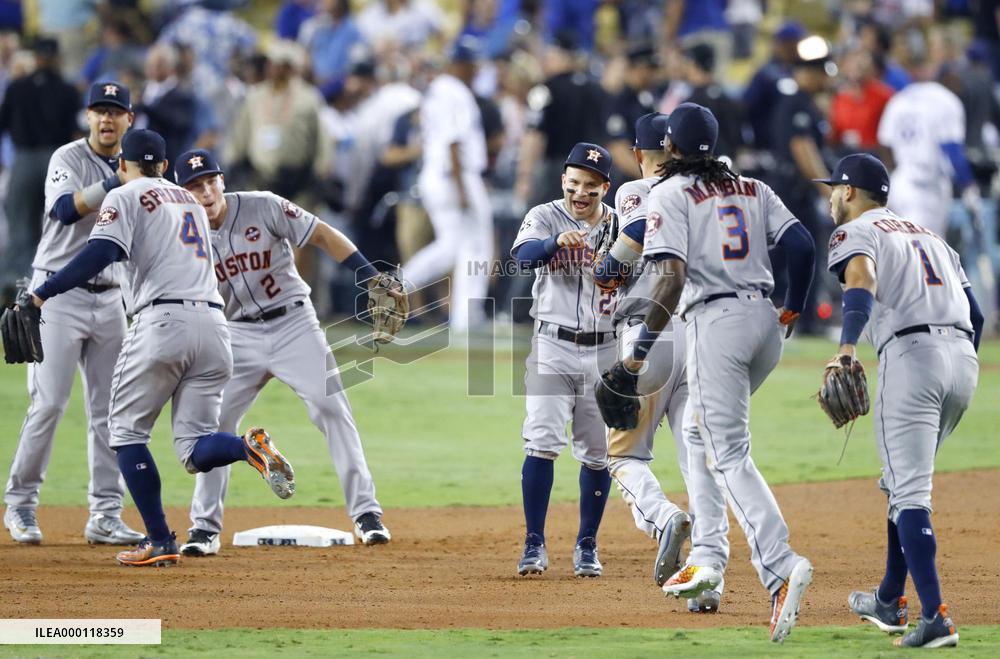 Baseball: Dodgers-Astros World Series Game 2