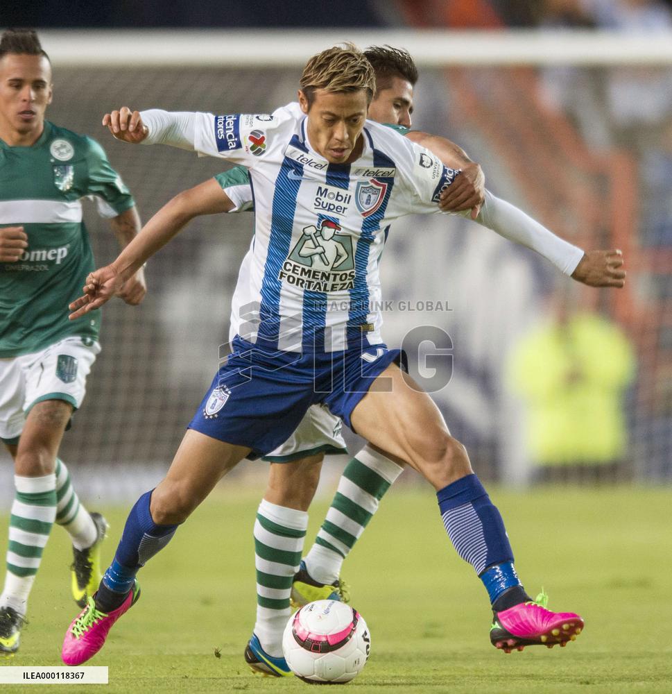 Soccer: Honda double sends Pachuca into Mexican cup q'finals