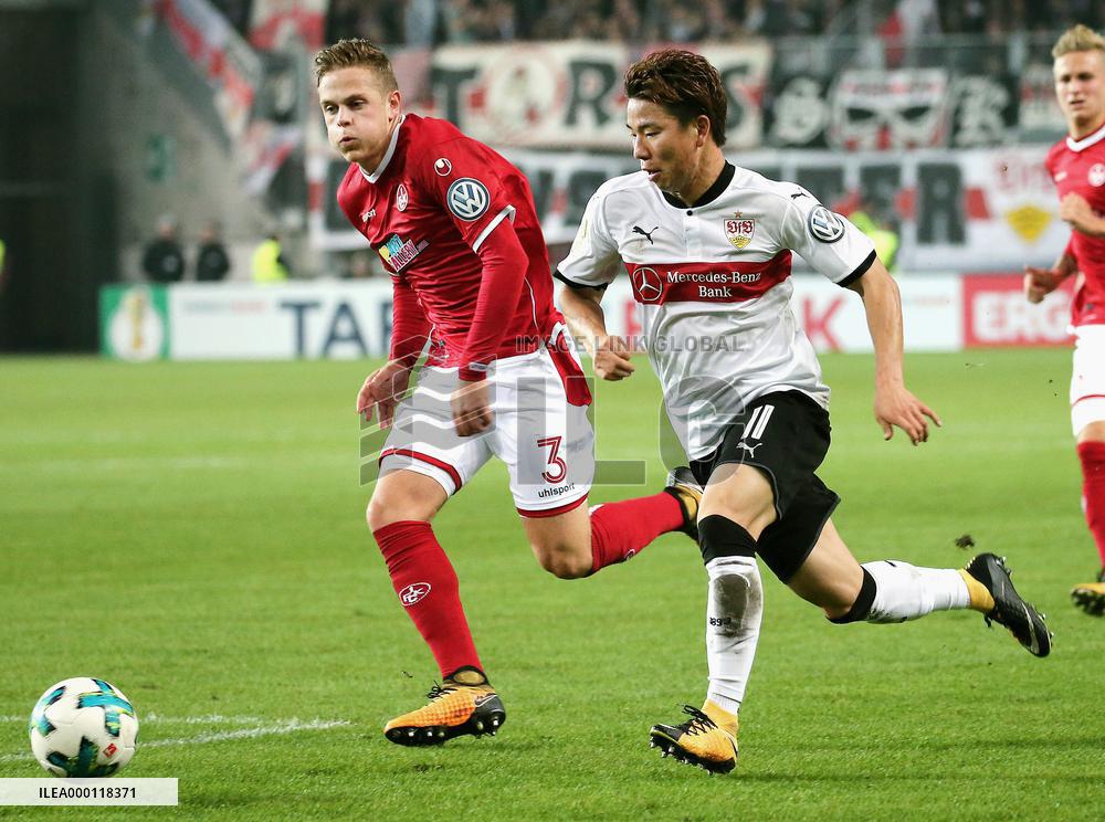 Stuttgart beat Kaiserslautern 3-1 in DFB Pokal