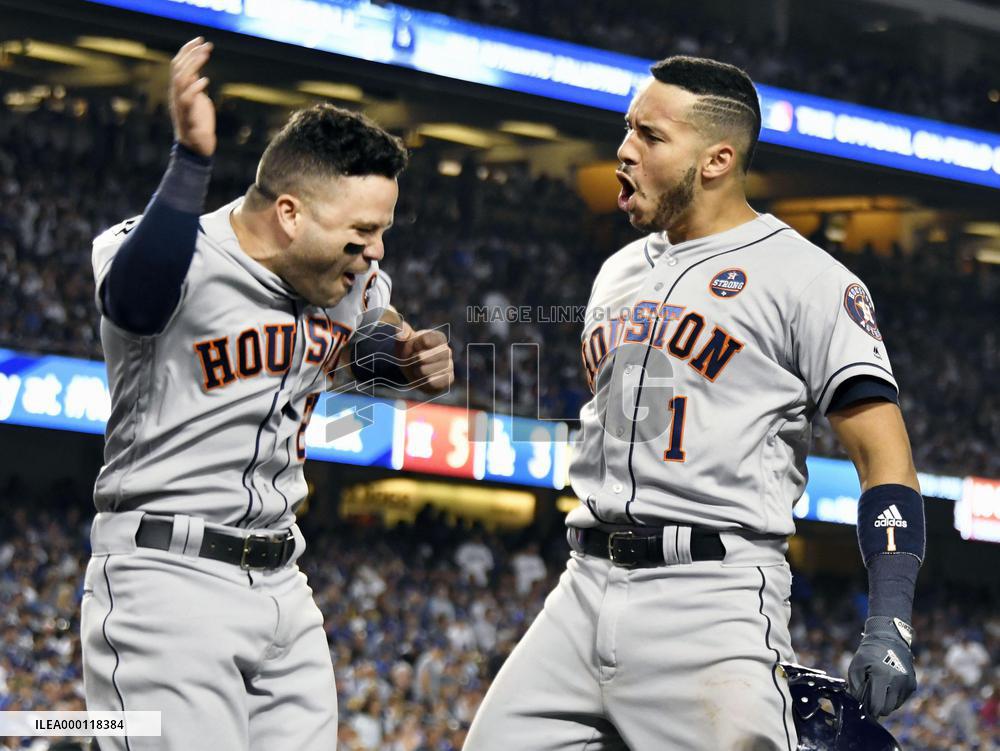 Baseball: Dodgers-Astros World Series Game 2