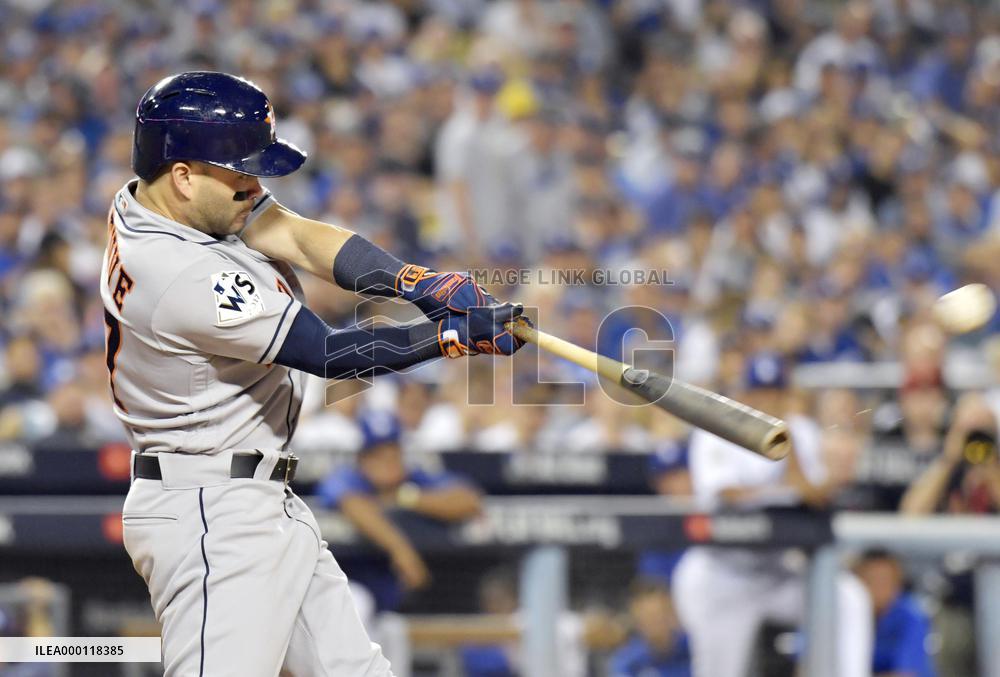 Baseball: Dodgers-Astros World Series Game 2