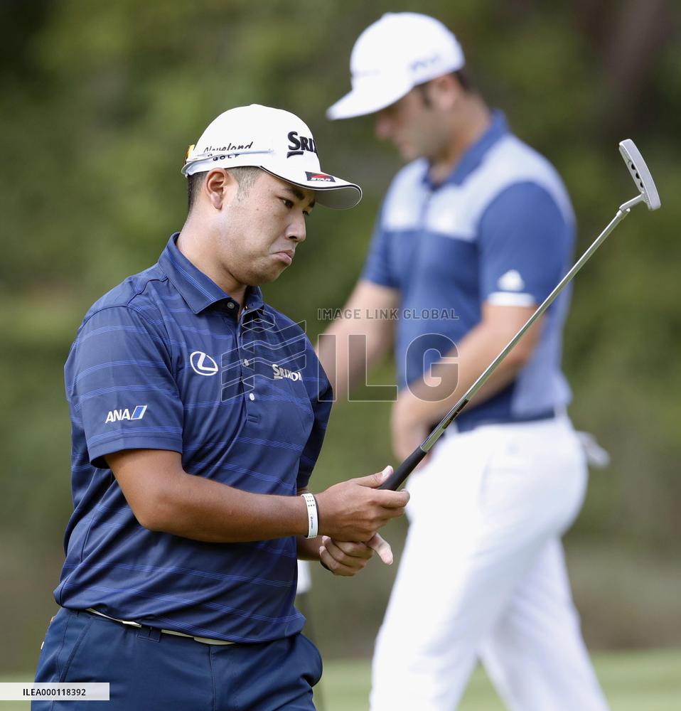 Golf: Defending champ Matsuyama off to poor start at HSBC Champions