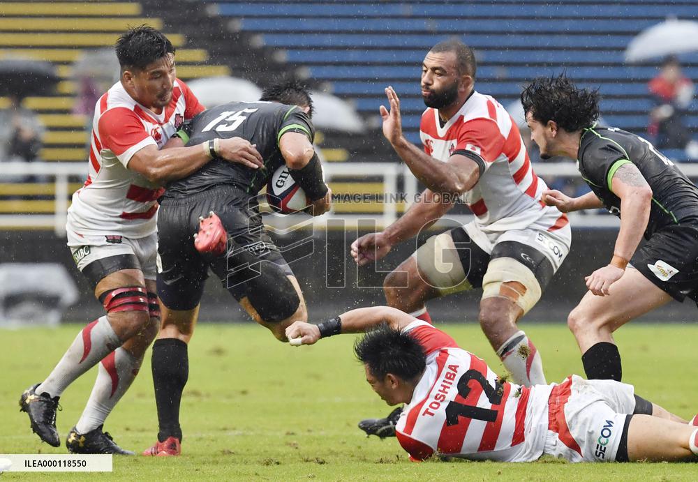 Rugby: Japan XV-World XV