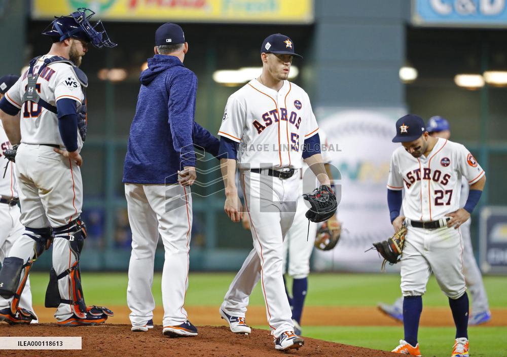 Dodgers beat Astros 6-2 in World Series Game 4