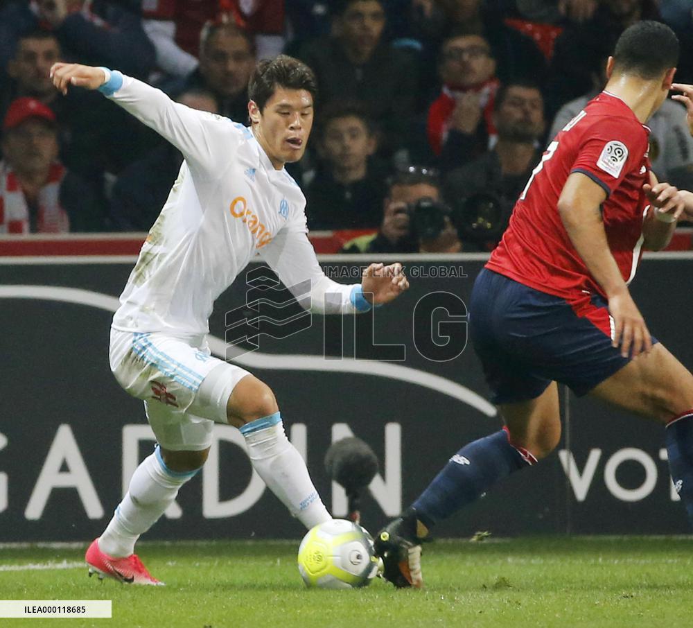 Soccer: Marseille beat Lille 1-0
