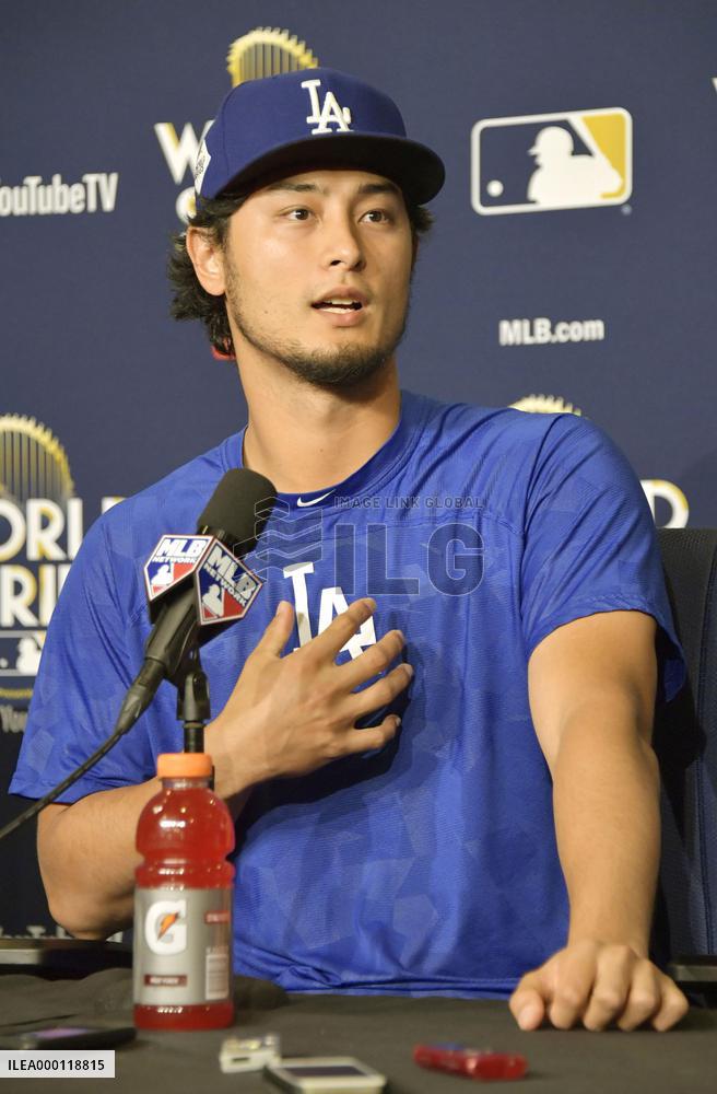 Baseball: Darvish scheduled World Series Game 7 starter