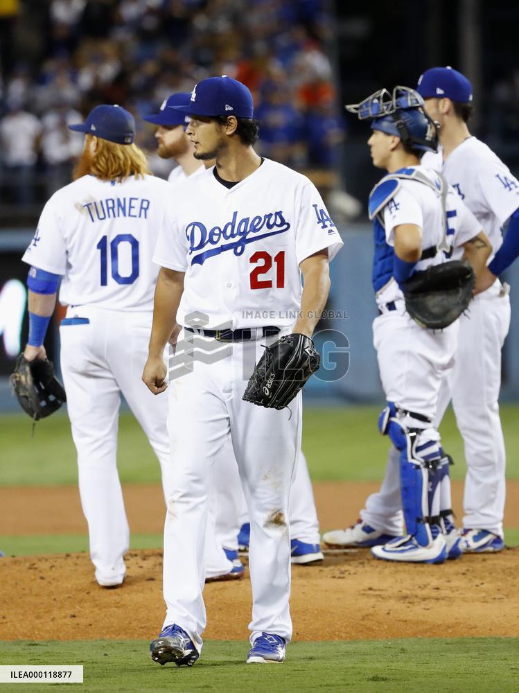Baseball: Dodgers-Astros World Series Game 7