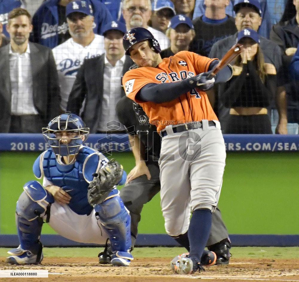 Baseball: Dodgers-Astros World Series Game 7