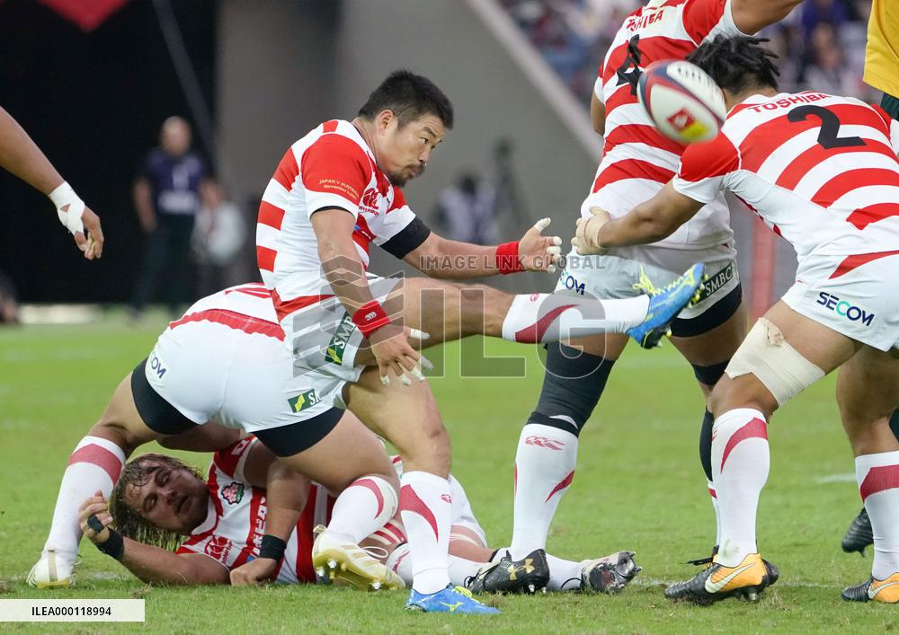 Rugby: Australia outclass Japan in venue of 2019 World Cup final