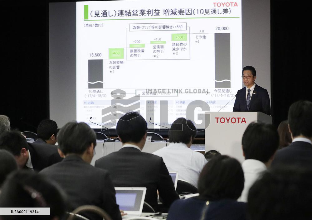 Toyota raises profit outlook on yen, cost cuts amid U.S. competition