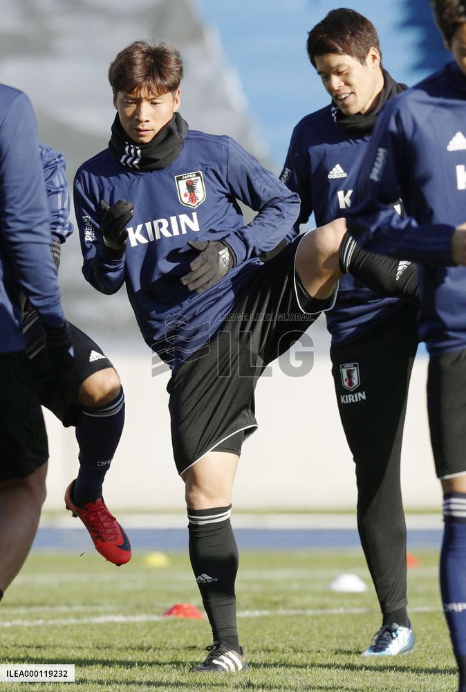 Japan prepare for Brazil friendly