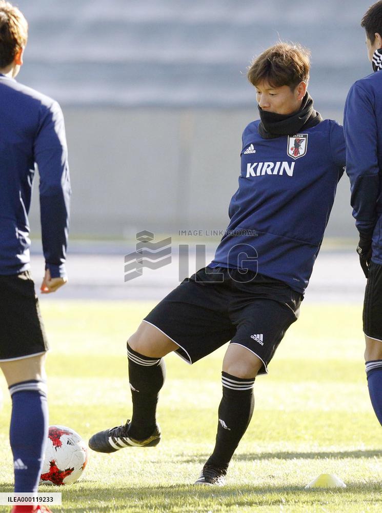 Japan prepare for Brazil friendly