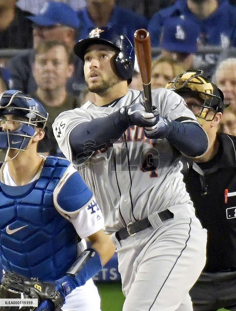 Astros' Springer wins Silver Slugger