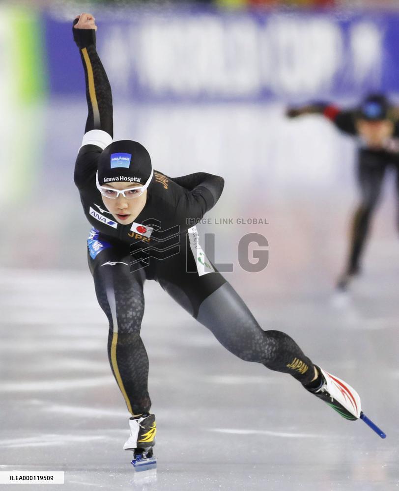 Speed skater Kodaira wins World Cup 1,000