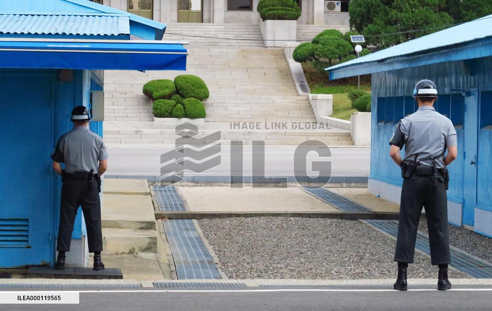 N. Korean soldier shot while defecting to S. Korea at border village
