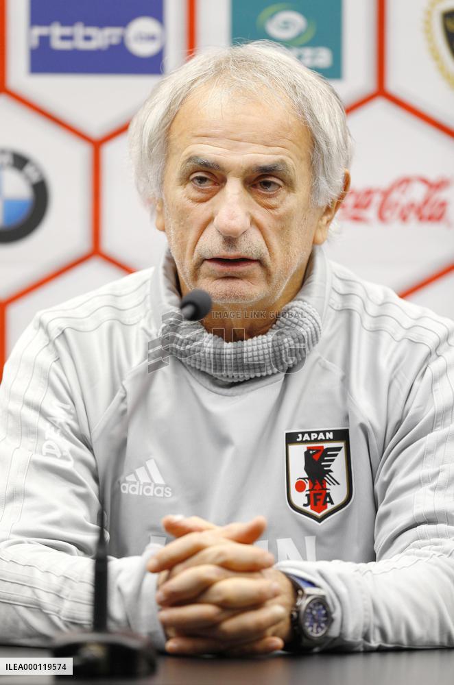 Japan soccer coach Halilhodzic