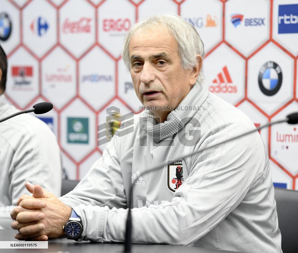 Japan soccer coach Halilhodzic