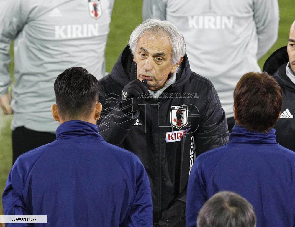Japan soccer coach Halilhodzic
