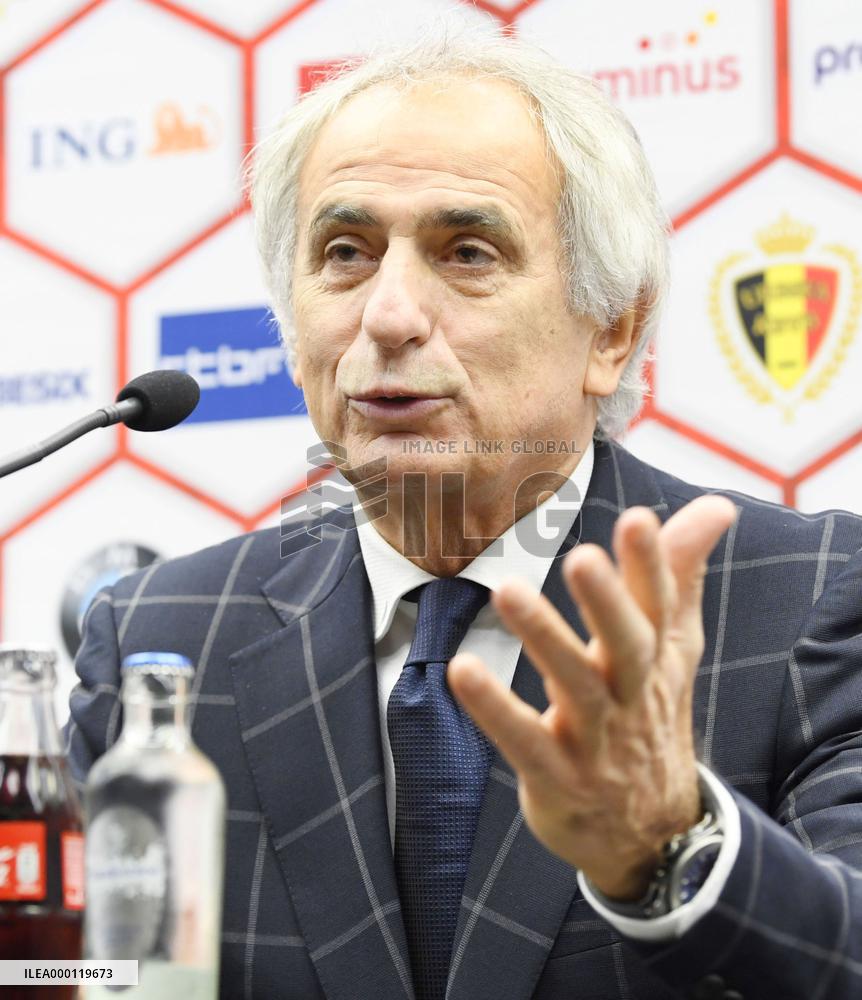 Soccer: Belgium-Japan friendly