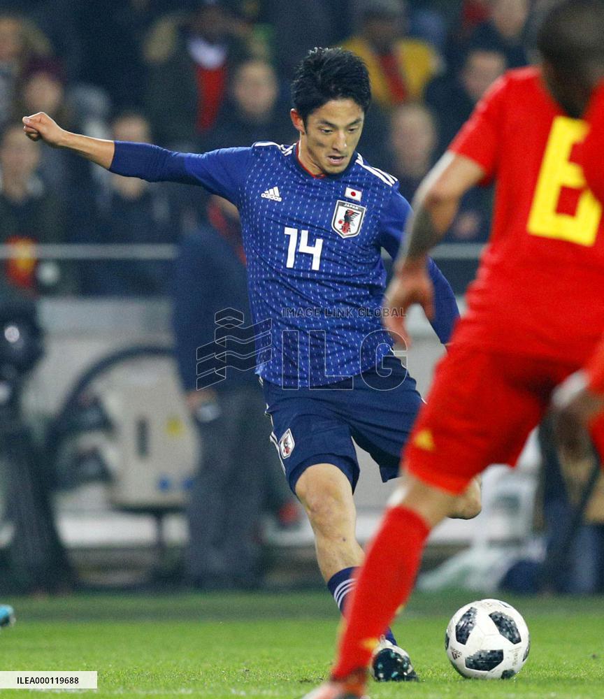 Soccer: Belgium-Japan friendly