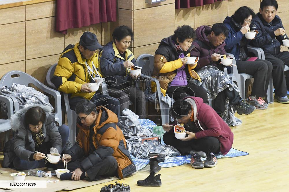 South Korea earthquake