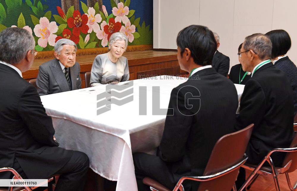 Emperor, empress on trip to southwestern Japan islands