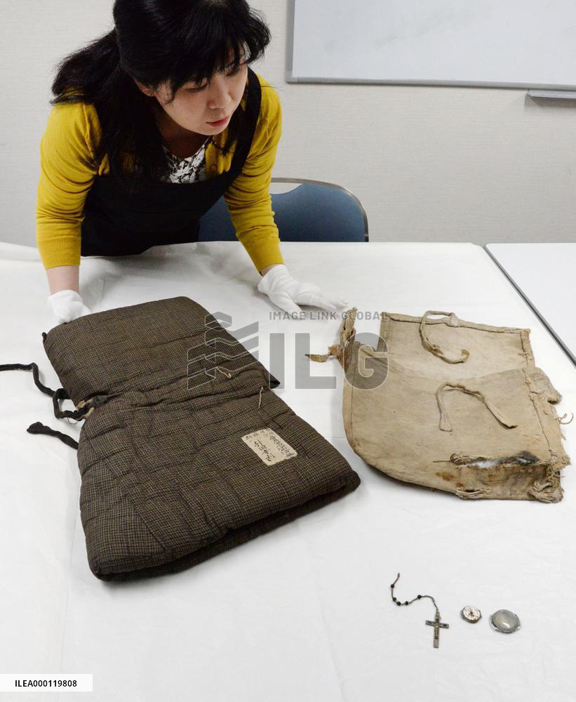 Bag, watch from Japan's A-bomb museums to be displayed in Oslo