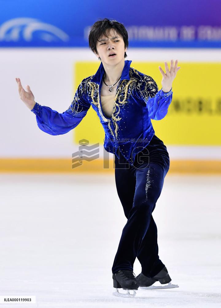 Figure skating: Grand Prix series in Grenoble