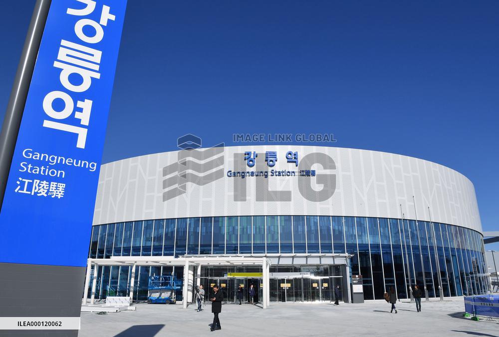 Bullet train to Pyeongchang venues